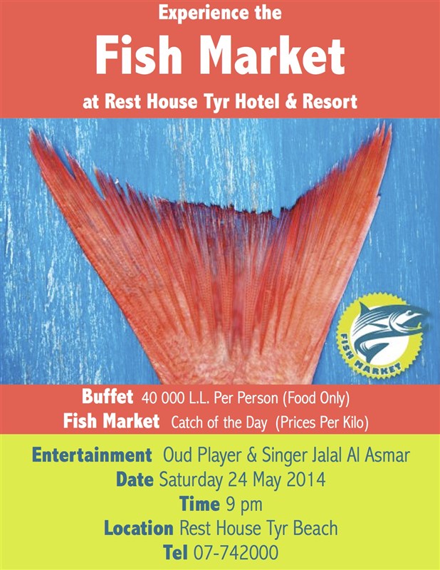 Fish Market with Oriental Oud Entertainment